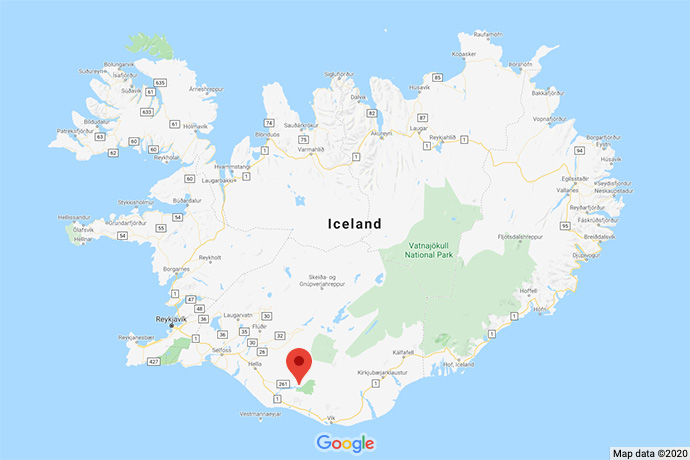 Iceland-Thorsmork-map