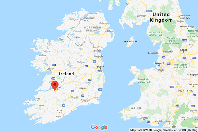Ireland-Clonshire-map