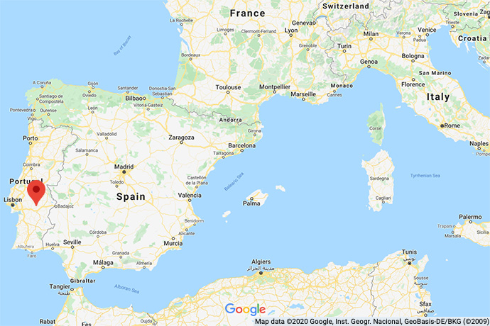 Portugal-Dressage-map