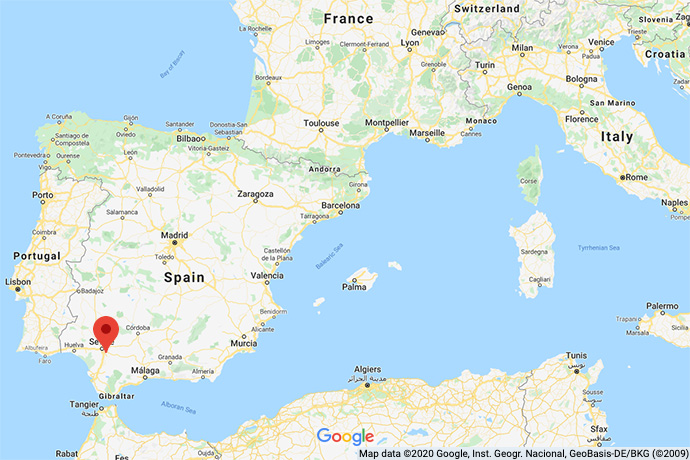 Spain-Sevilla-map
