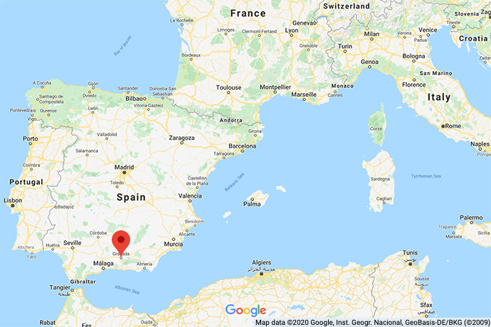 Spain-Sierra-Nevada-map